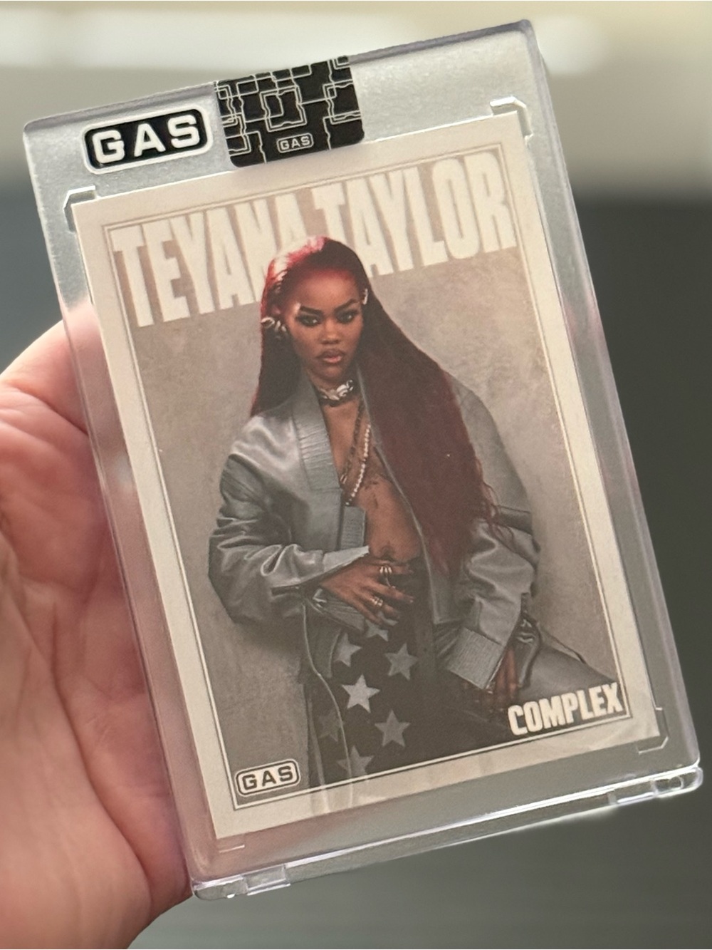 GAS X Teyana Taylor Complex Cover BASE Trading Card